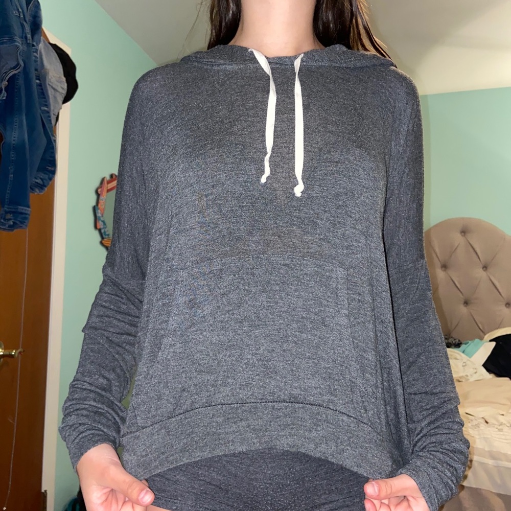 Brandy Melville thin dark grey sweatshirt